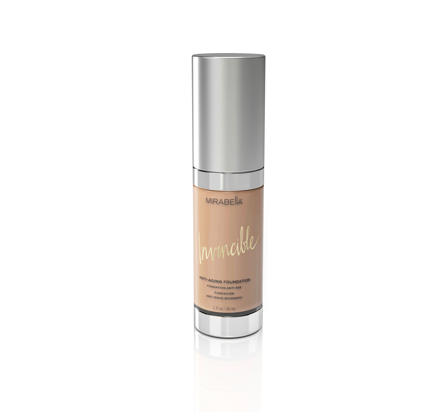 Mirabella Invincible Anti-Aging HD Foundation - III (Light) - ADDROS.COM