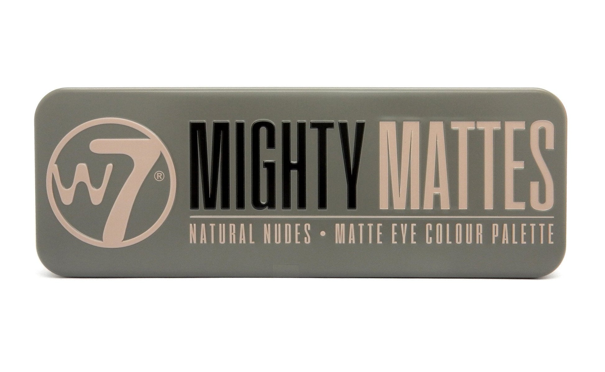 W7 COSMETICS Mighty Mattes Natural Nudes Matte Eye Shadow Colour Palette - ADDROS.COM