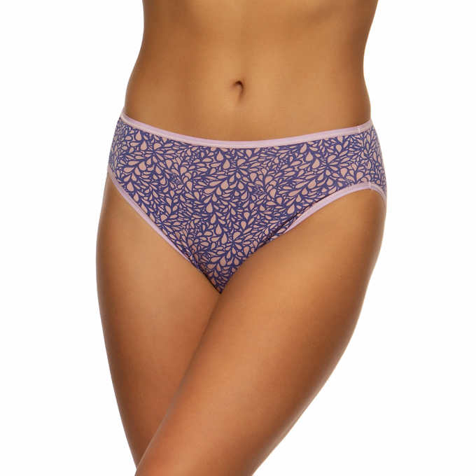 Felina Ladies Hi Cut Pant, Multi (8-pack)