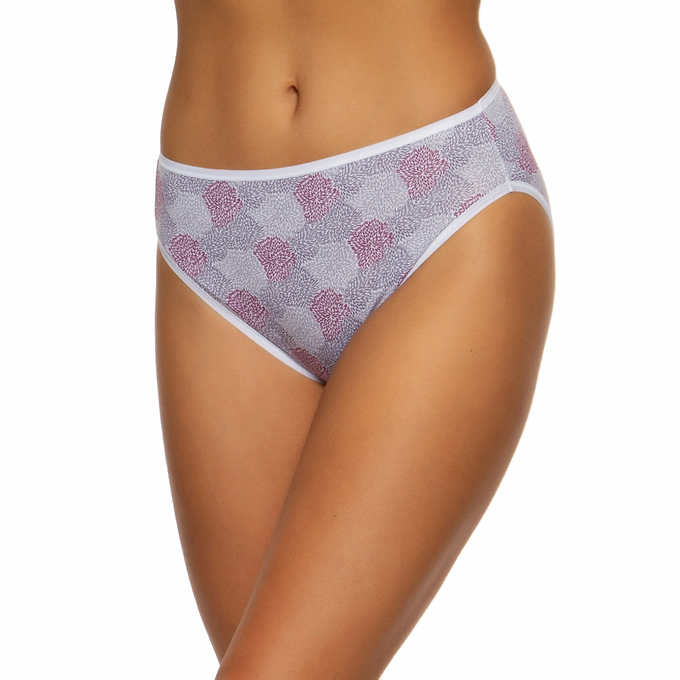 Felina Ladies Hi Cut Pant, Multi (8-pack)