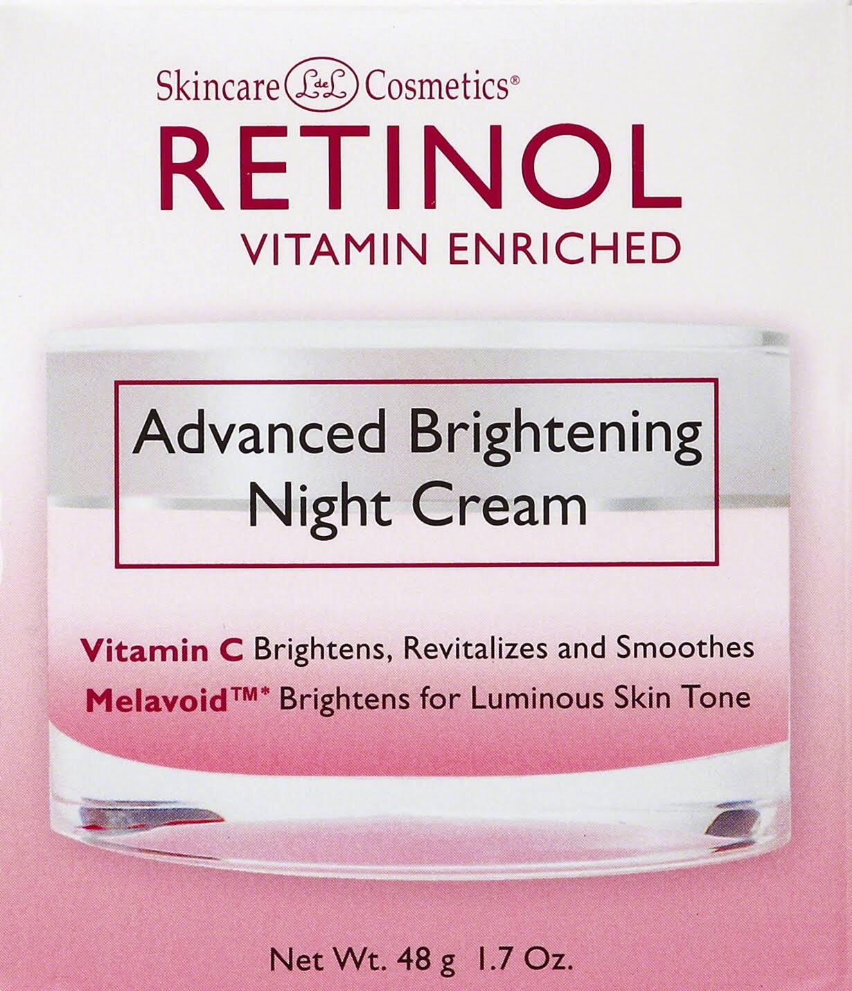 RETINOL Advanced Brightening Night Cream, 1.7 Oz. 48g - ADDROS.COM