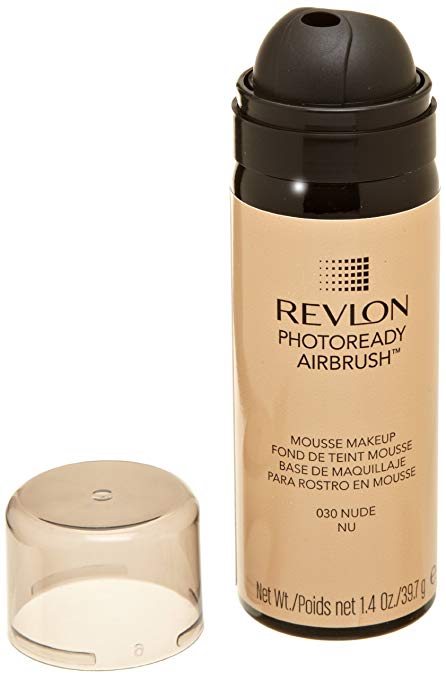 REVLON Photoready Airbrush Mousse Makeup, Nude 030, 1.4 Oz - ADDROS.COM