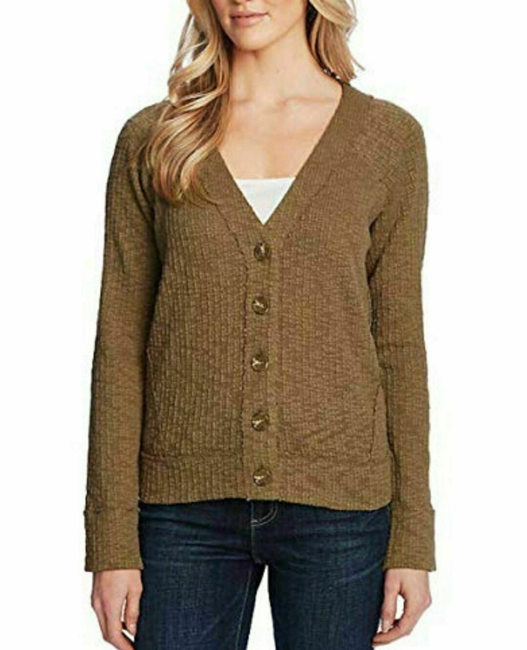 Two by Vince Camuto Ladies' Button Cardigan