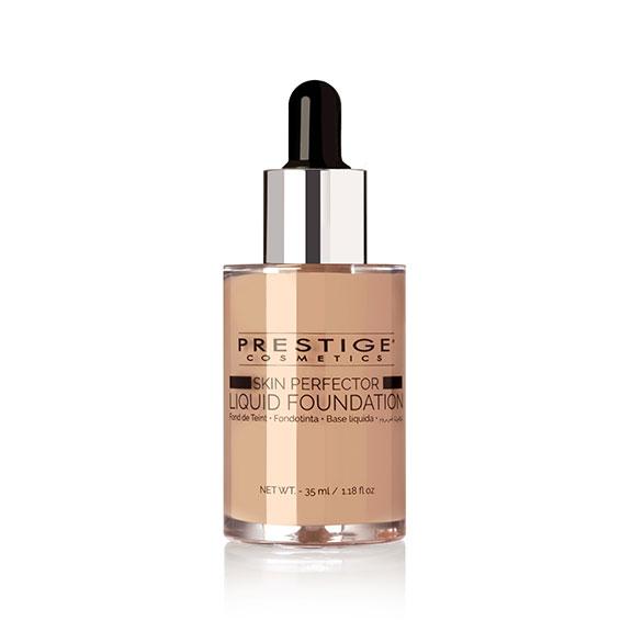 PRESTIGE COSMETICS Skin Perfector Liquid Foundation - Essential Porcelain (PFD-01) - ADDROS.COM