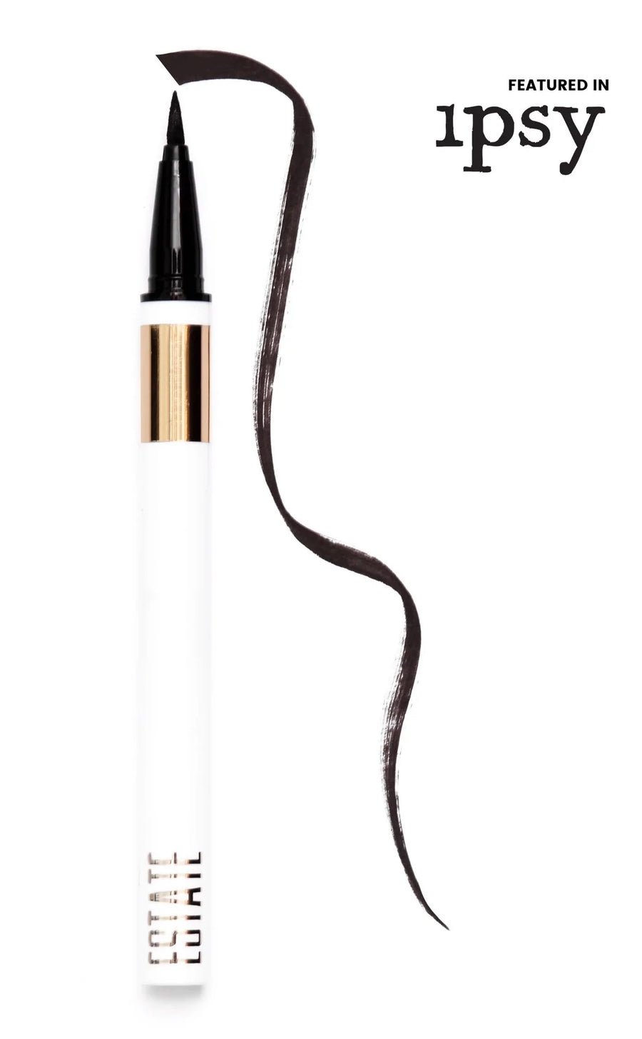 Estate Cosmetics Precision Felt Tip Liquid Eyeliner, Black