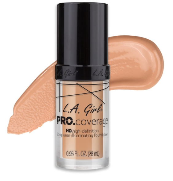 L.A. Girl PRO.Coverage HD Long Wear Illuminating Foundation - ADDROS.COM