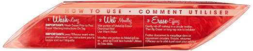 MAKEUP ERASER The Original Facial Exfoliator, Red - ADDROS.COM