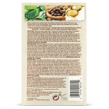 Creme of Nature Aloe & Black Castor Oil Strengthening Protein Treatment