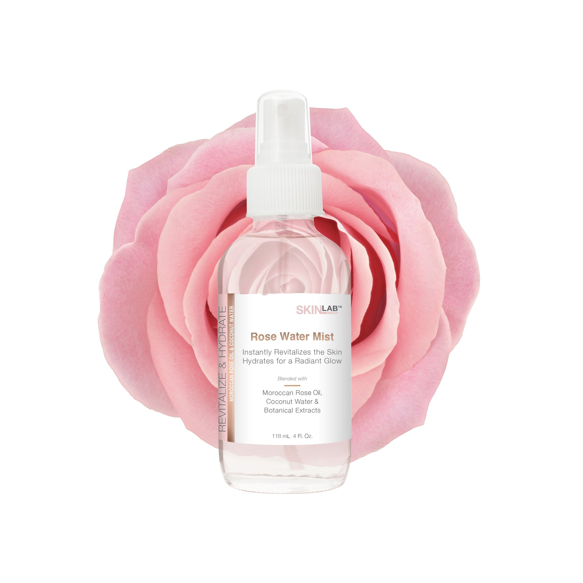 SkinLab Revitalize and Hydrate Rose Water Mist 118 mL (4 Fl. Oz) - ADDROS.COM