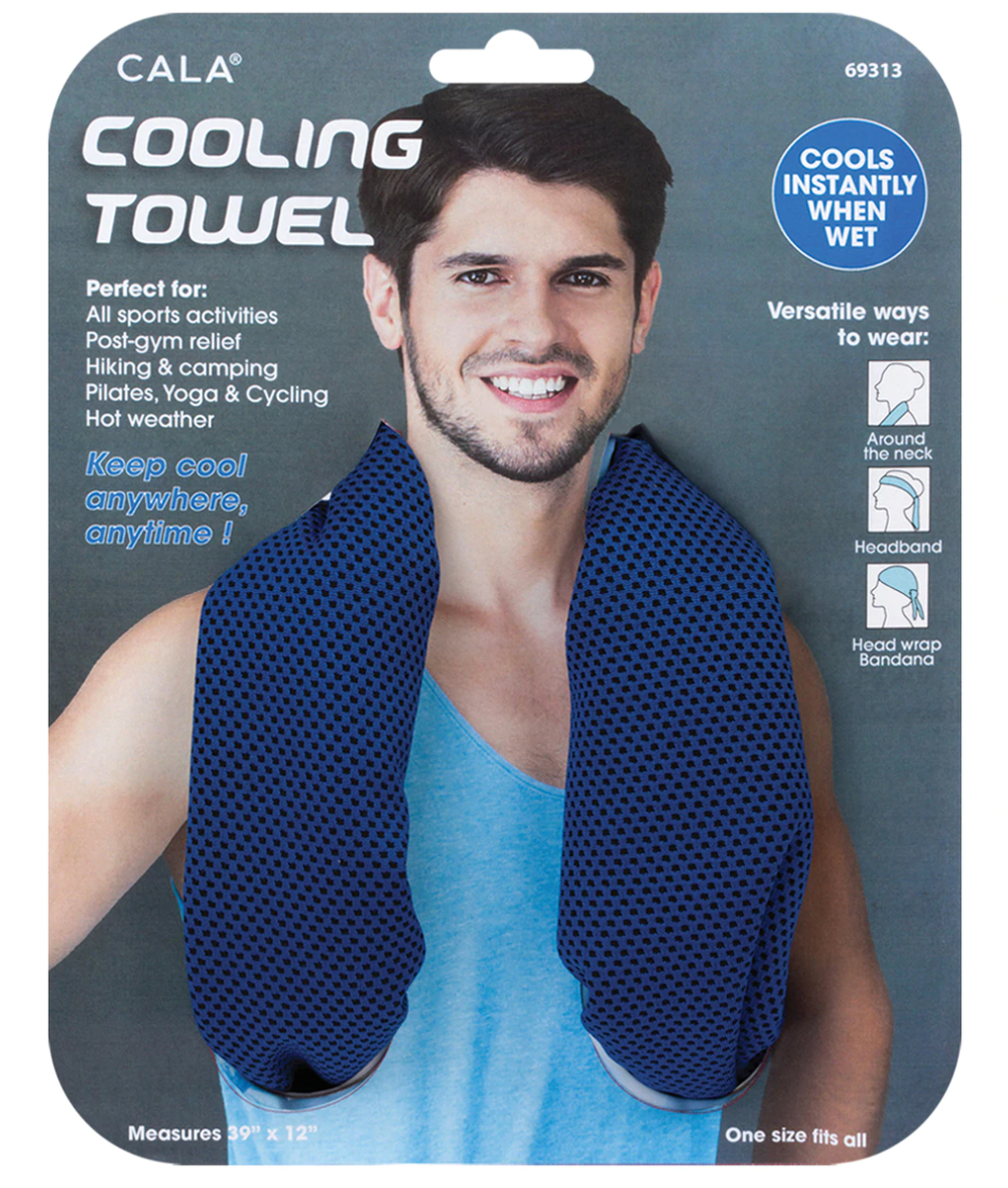 CALA cooling towel, Assorted Colors - 1 Count