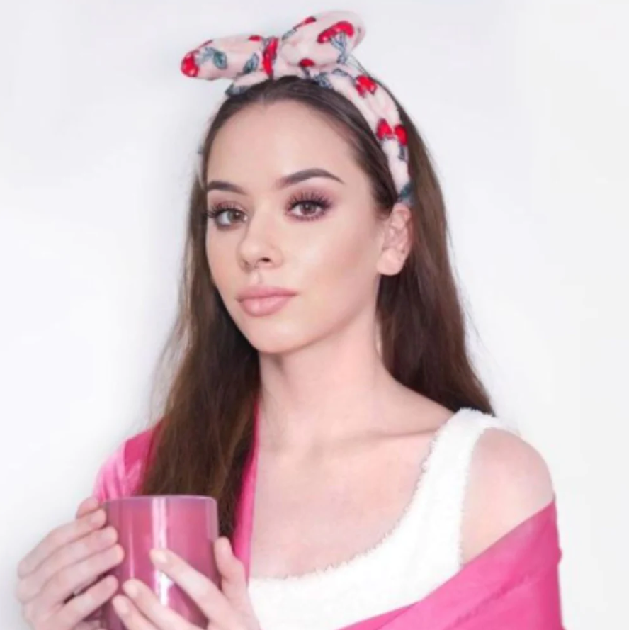 The Vintage Cosmetic Company Headband, Cherry, Make-up