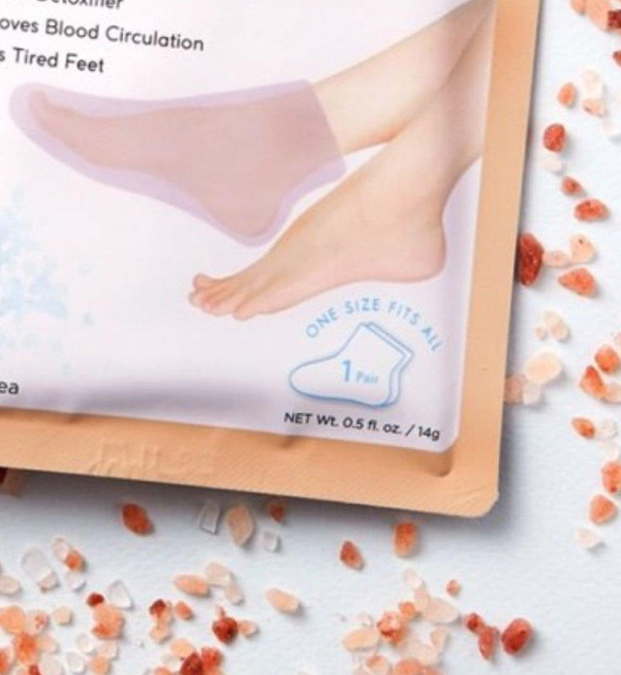 Cala Moisturizing Sea Salt Foot Mask (3 Pairs) (67176)