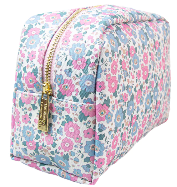 The Vintage Cosmetic Company Ditsy Floral Cosmetic / Make-up Bag