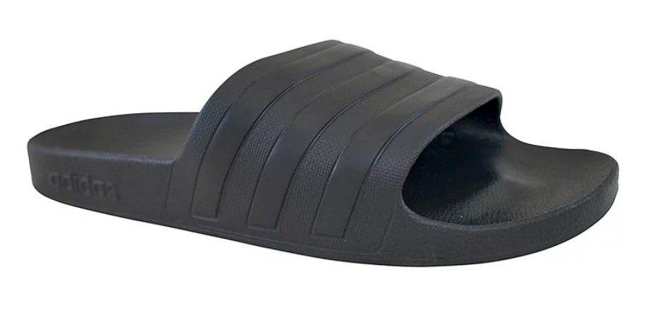 Adidas Adilette Aqua Slides Black Black 11