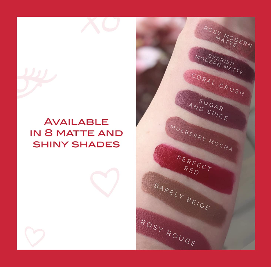Mirabella Sealed With A Kiss Lipstick - Rosy Rouge