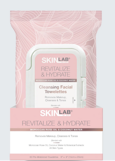 Cleansing Facial Wipes w/ Moroccan