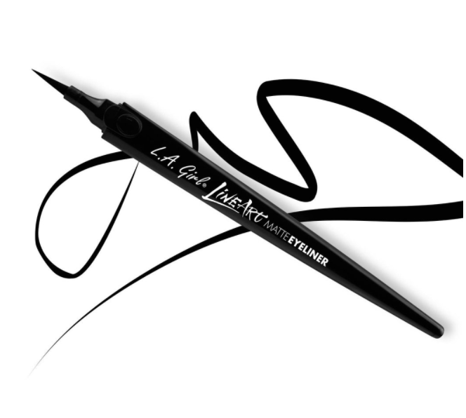 L.A. Girl Line Art Matte Eyeliner- GLE712 Intense Black - ADDROS.COM