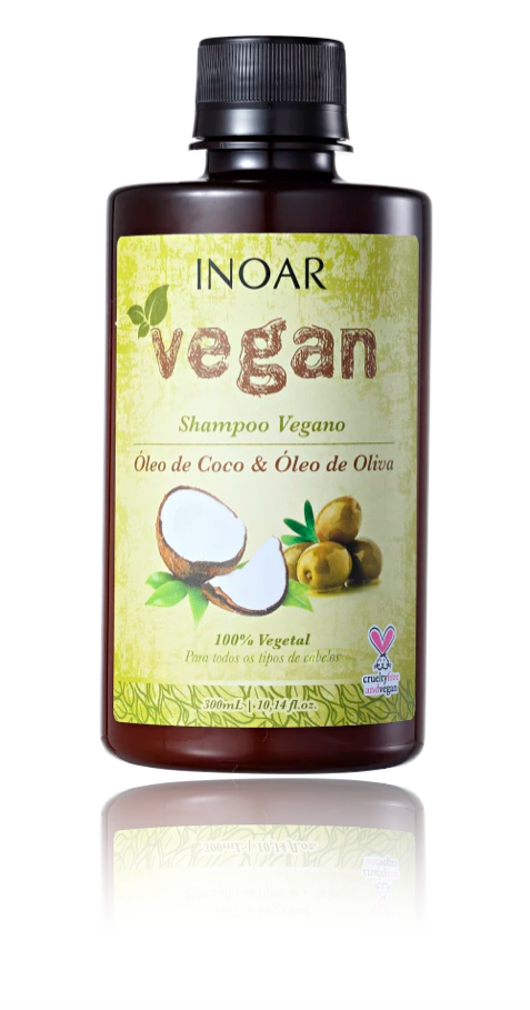 INOAR Vegan - Shampoo, 300 ml (10.14 fl Oz) - ADDROS.COM
