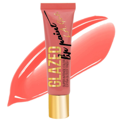 L.A. Girl Glazed Lip Paint- GLG792 Peony - ADDROS.COM