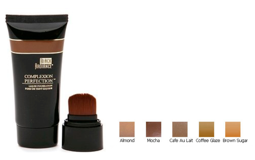 Black Radiance Complexion Perfection Liquid Foundation Coffee Glaze CA8420 - ADDROS.COM