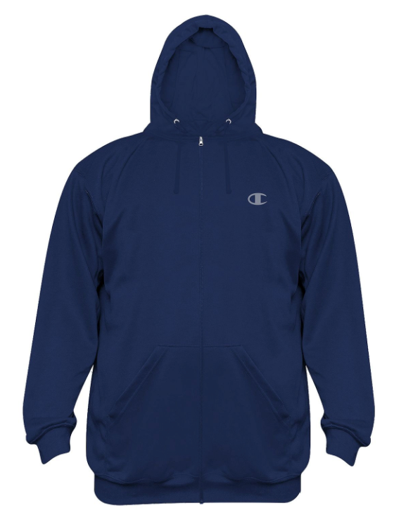 Champion Big & Tall Hoodie   - Navy (XL) - ADDROS.COM