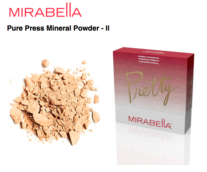Mirabella  Pure Press Mineral Powder - II - ADDROS.COM