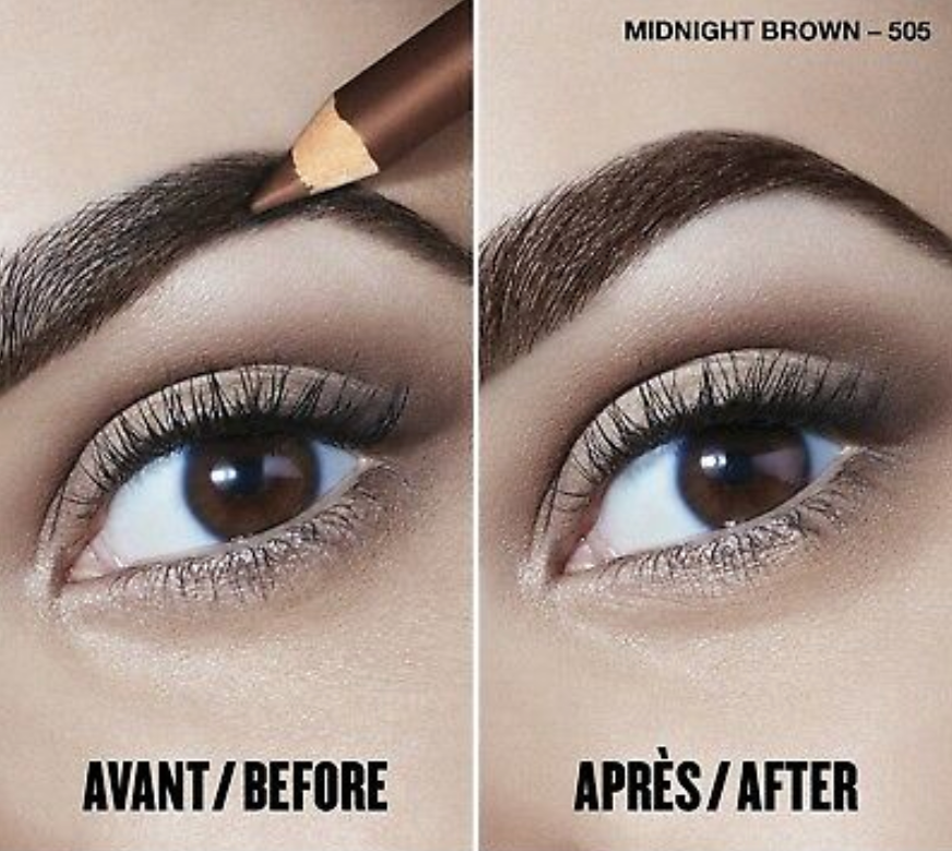 CoverGirl Brow & Eye Makers Brow Shaper & Eyeliner, 505 Rich Brown - ADDROS.COM