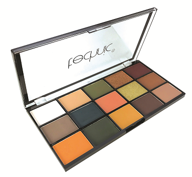 Technic Cosmetics 15 Colours Eyeshadow Palette, Shaken Not Stirred - ADDROS.COM