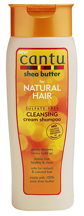 Cantu Shea Butter for Natural Hair Sulfate-Free Cleansing Cream Shampoo