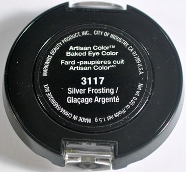 Black Radiance Artisan Color Baked Eye Shadow Trio - 3117 Silver Frosting, 0.05 oz. - ADDROS.COM