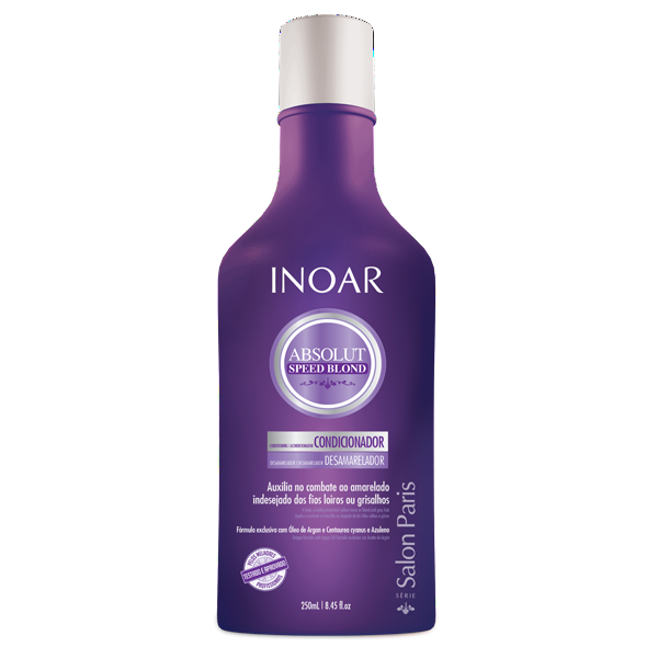INOAR Absolut Speed Blond Conditioner - 8.45 fl Oz (250 ml) - ADDROS.COM