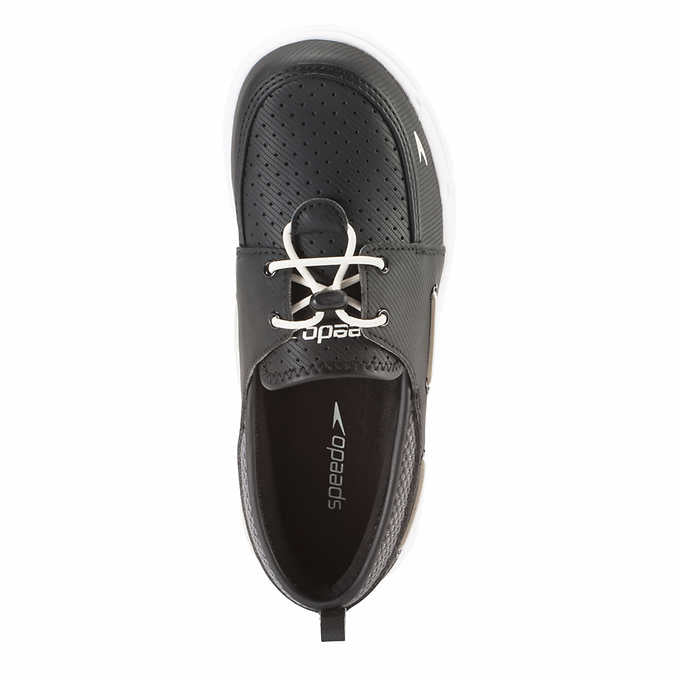 Speedo Ladies' Boat Shoe, (Size 9) Black - ADDROS.COM