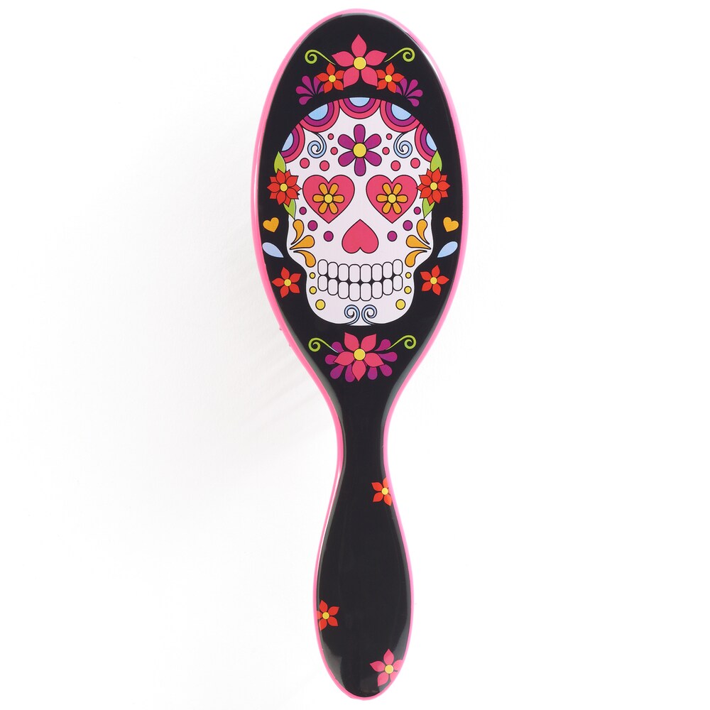 Wet Brush Detangler Hair Brush - Sugar Skull Pink - ADDROS.COM