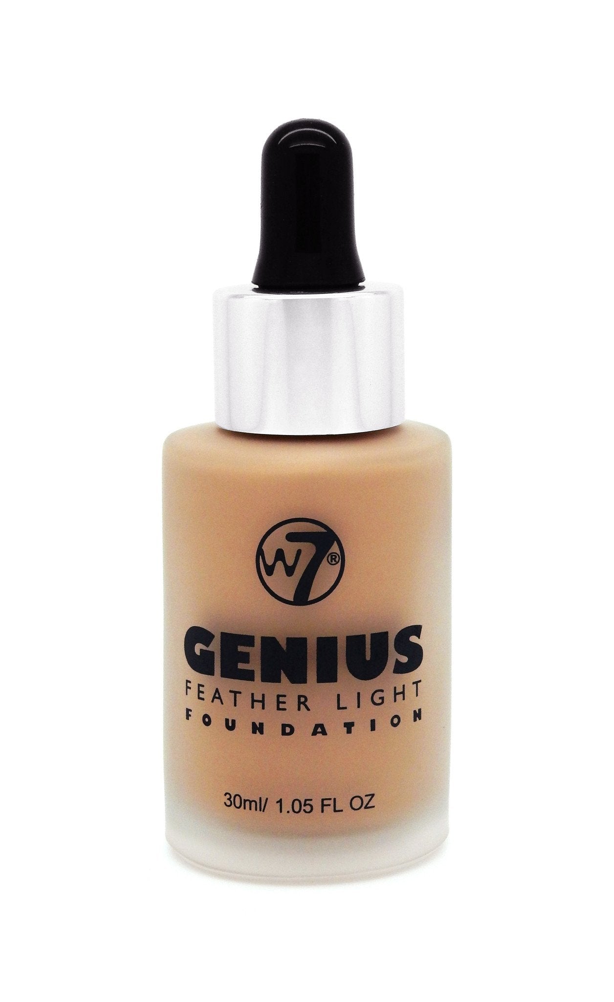 W7 Cosmetics Genius Feather Light Foundation - 1.05 Fl Oz (30 ml) - ADDROS.COM