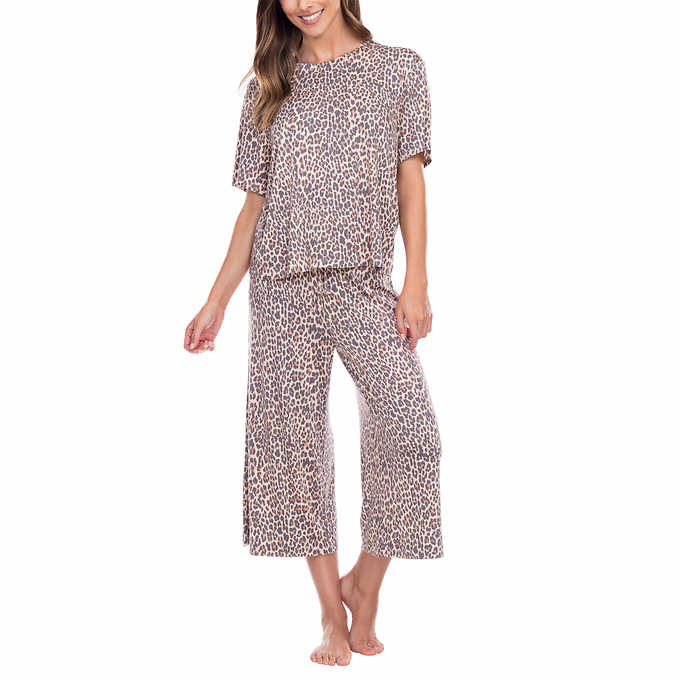 Honeydew Ladies' 2-piece Crop Pant PJ Set