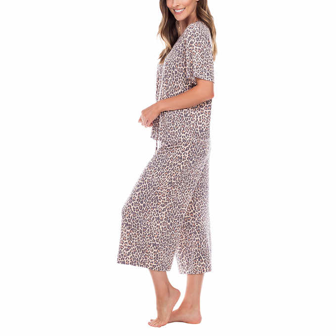 Honeydew Ladies' 2-piece Crop Pant PJ Set