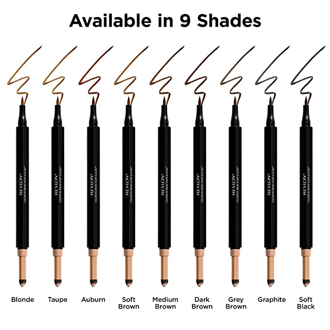 REVLON ColorStay Brow Shape and Glow, 255 Soft Brown