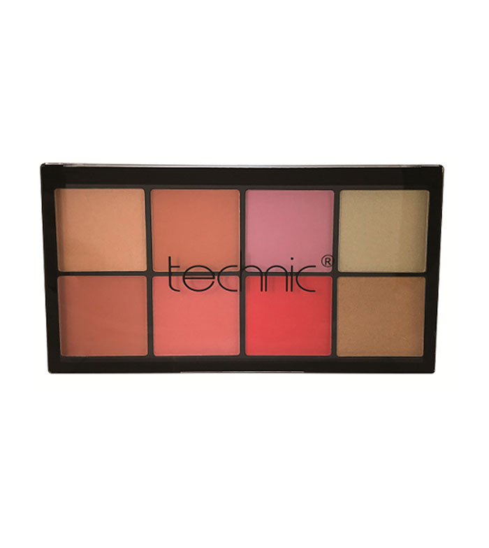 Technic Cosmetics - Blush & Highlighter Palette, Tropical Paradise - ADDROS.COM