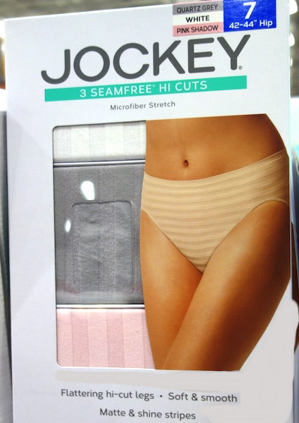 Jockey Ladies Seamfree Hi-Cut Briefs