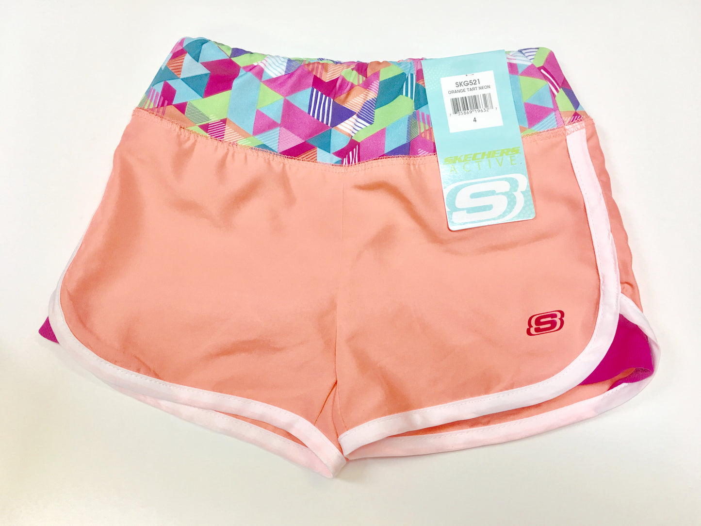 Skechers Active Short Orange (Size 4) - ADDROS.COM