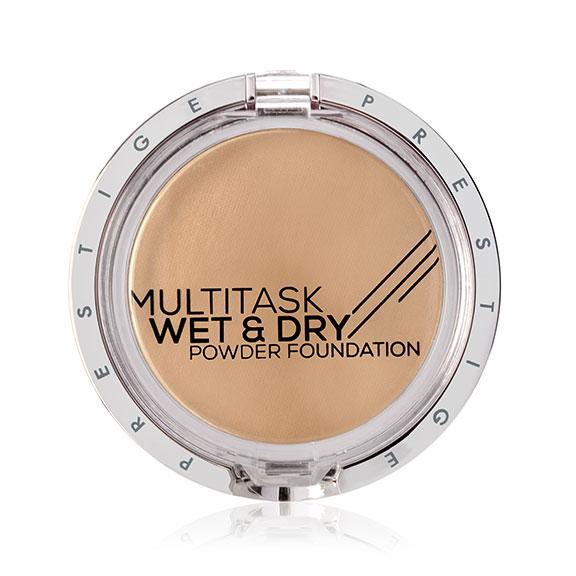 PRESTIGE COSMETICS Multitask Wet and Dry Powder Foundation - Soft Spice (WD-07A) - ADDROS.COM
