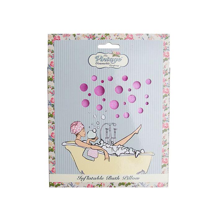 The Vintage Cosmetic Company - Bath Pillow Pink - ADDROS.COM