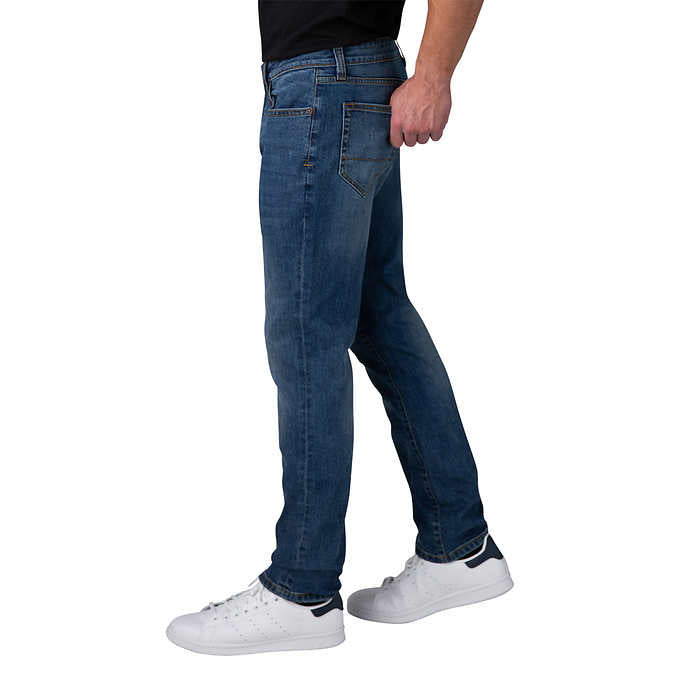 IZOD Men's Comfort Stretch Blue Jean (30 x 29) ADDROS.COM