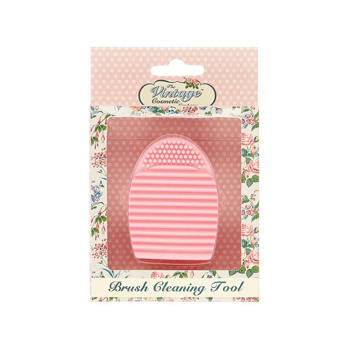 The Vintage Cosmetic Company Brush Cleaning Tool Pink - ADDROS.COM