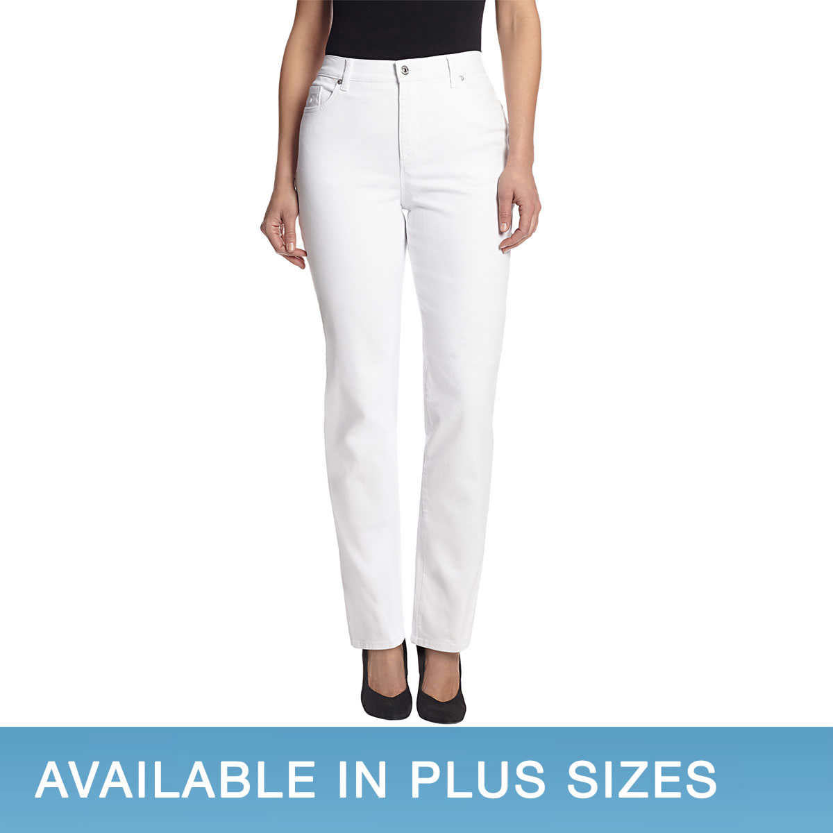 Gloria Vanderbilt Ladies' Amanda Stretch Denim Jean, White