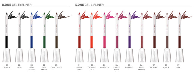 CAILYN Cosmetics Icone Gel Lip Liner, Rosy Brown - ADDROS.COM
