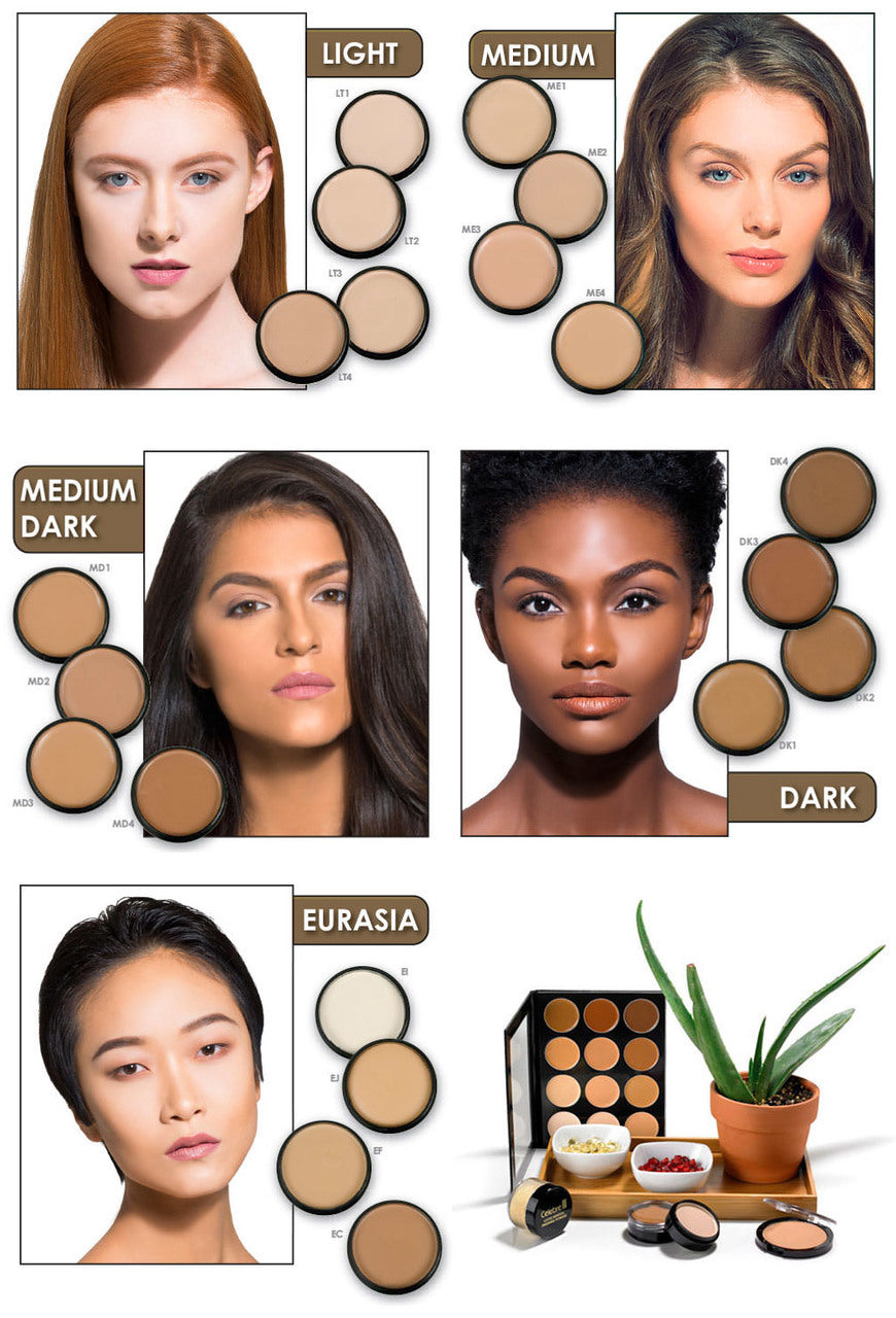 Mehron Makeup Celebre Pro HD Cream Foundation - Medium/Dark 4 - ADDROS.COM