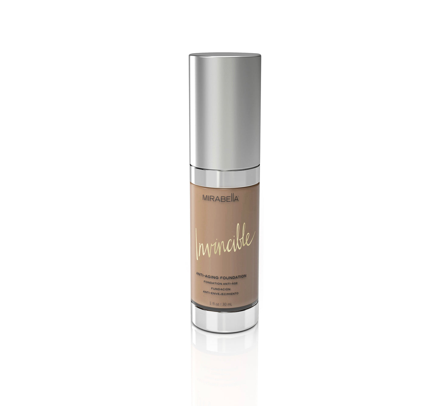 Mirabella Invincible Anti-Aging HD Foundation - V (Dark) - ADDROS.COM