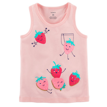 Carter's Tank Top - Toddler Girls (1-Piece) - ADDROS.COM