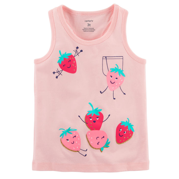 Carter's Tank Top - Toddler Girls (1-Piece) - ADDROS.COM